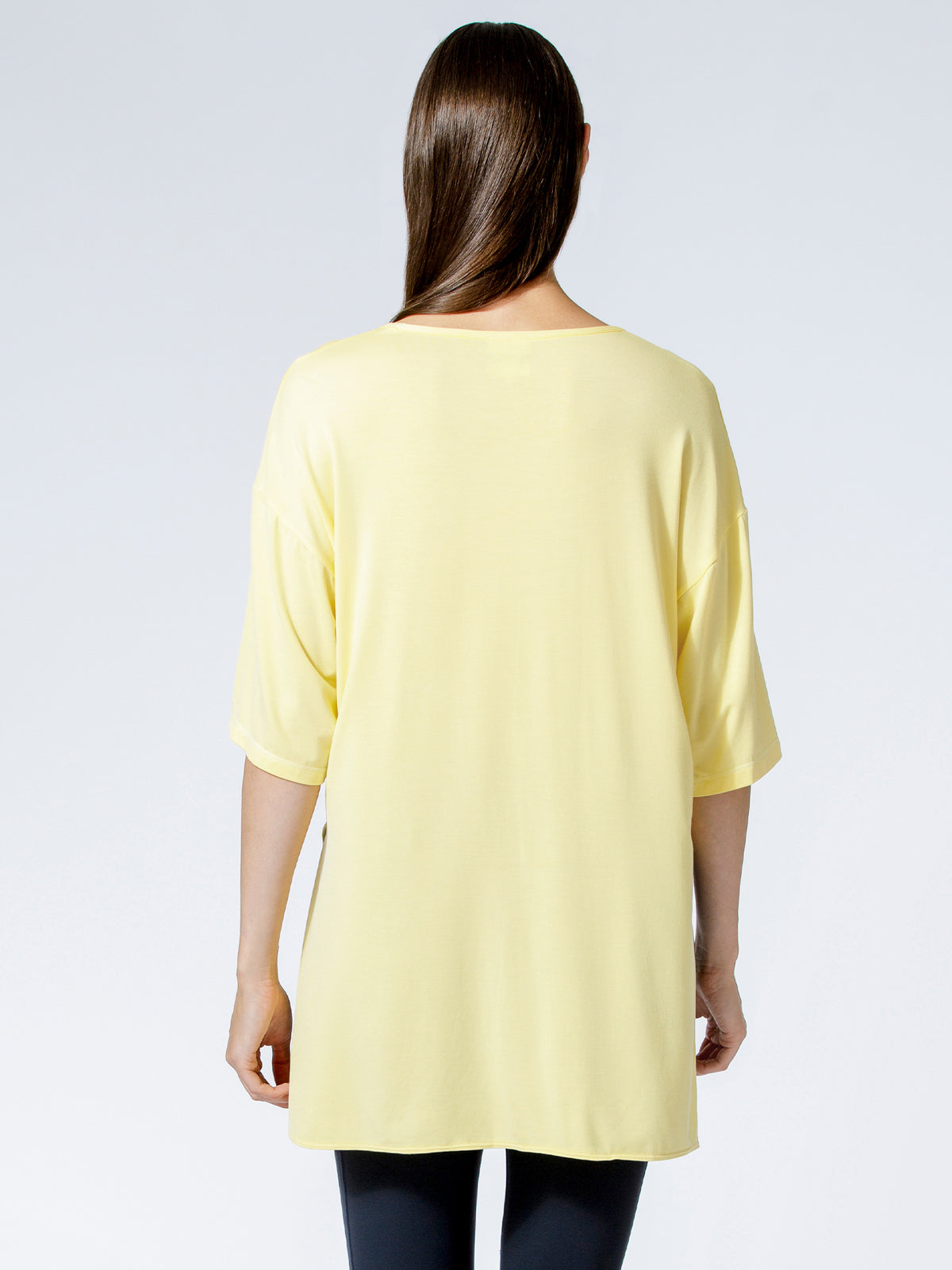 HI LO OVERSIZE TEE, JASMINE