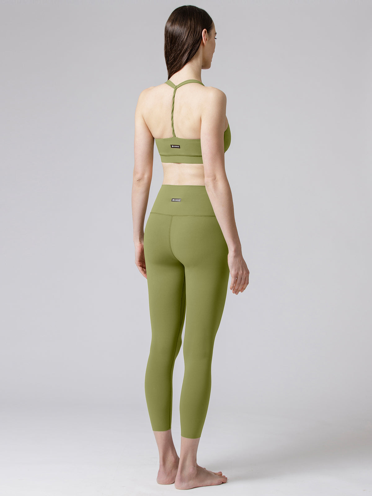 PURE FLOW ANKLE CROPS, SAFFRON