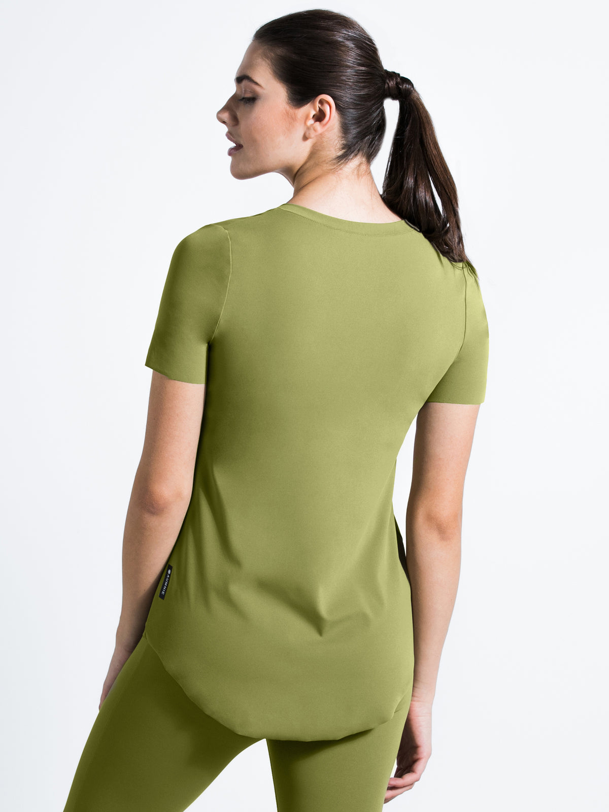 RELAXED NUDE TEE, SAFFRON