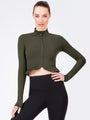 CROPPED RUFFLES JACKET