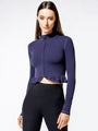 CROPPED RUFFLES JACKET