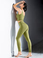 NUDE SHAPE HIGH WAIST PANTS, SAFFRON