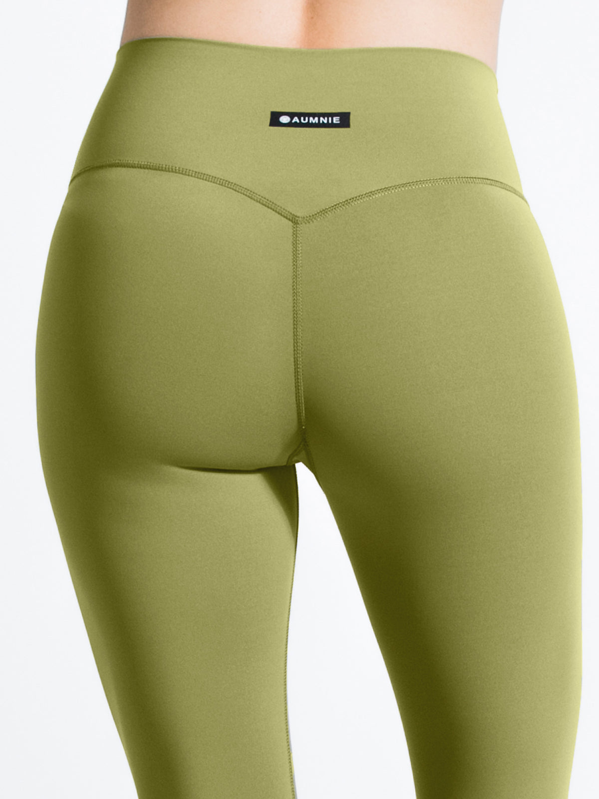 NUDE SHAPE HIGH WAIST PANTS, SAFFRON