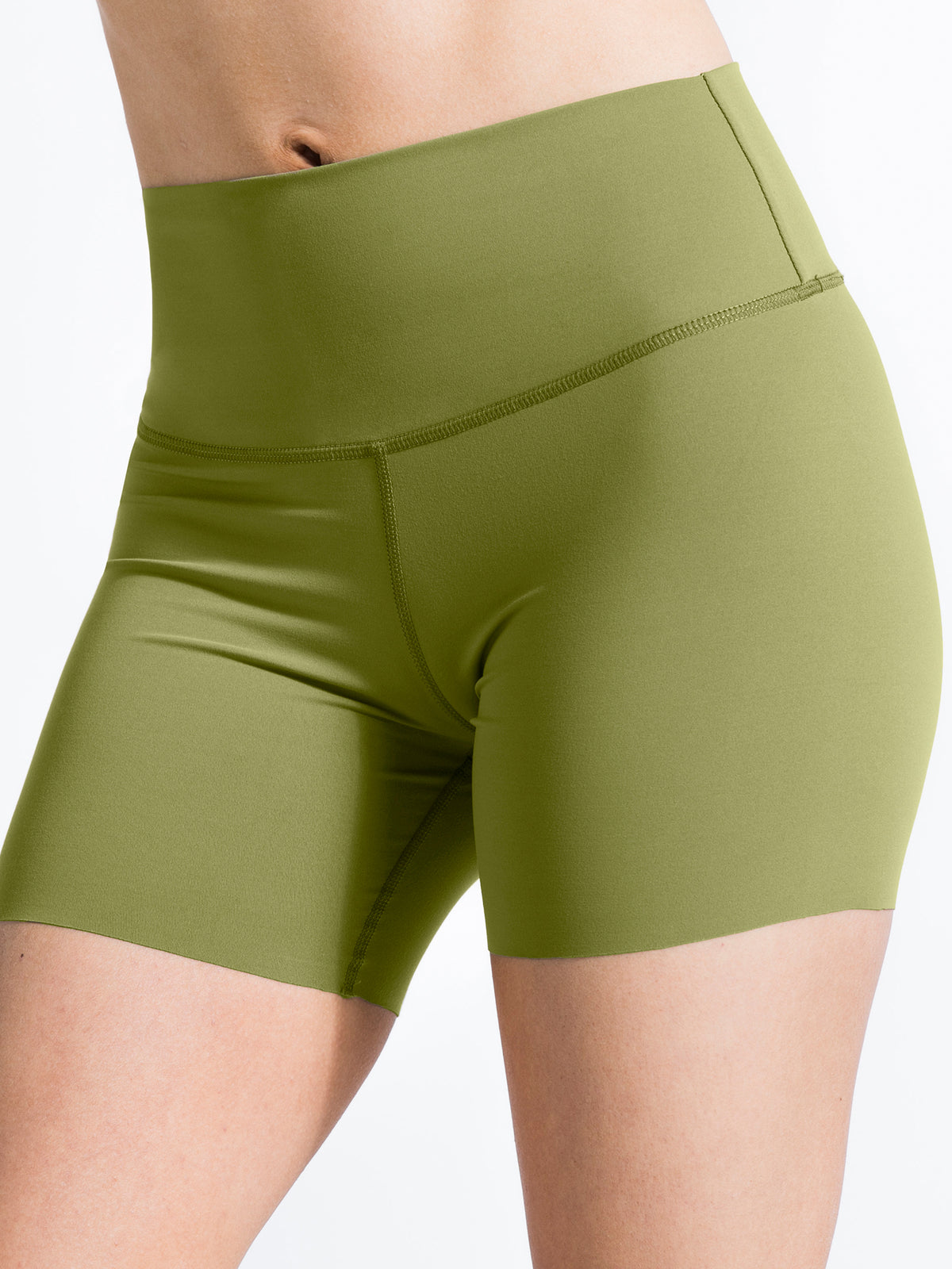 NUDE SHAPE 6" SHORTS, SAFFRON