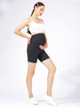 OVER THE BUMP MATERNITY NUDE SHAPE 6" SHORTS