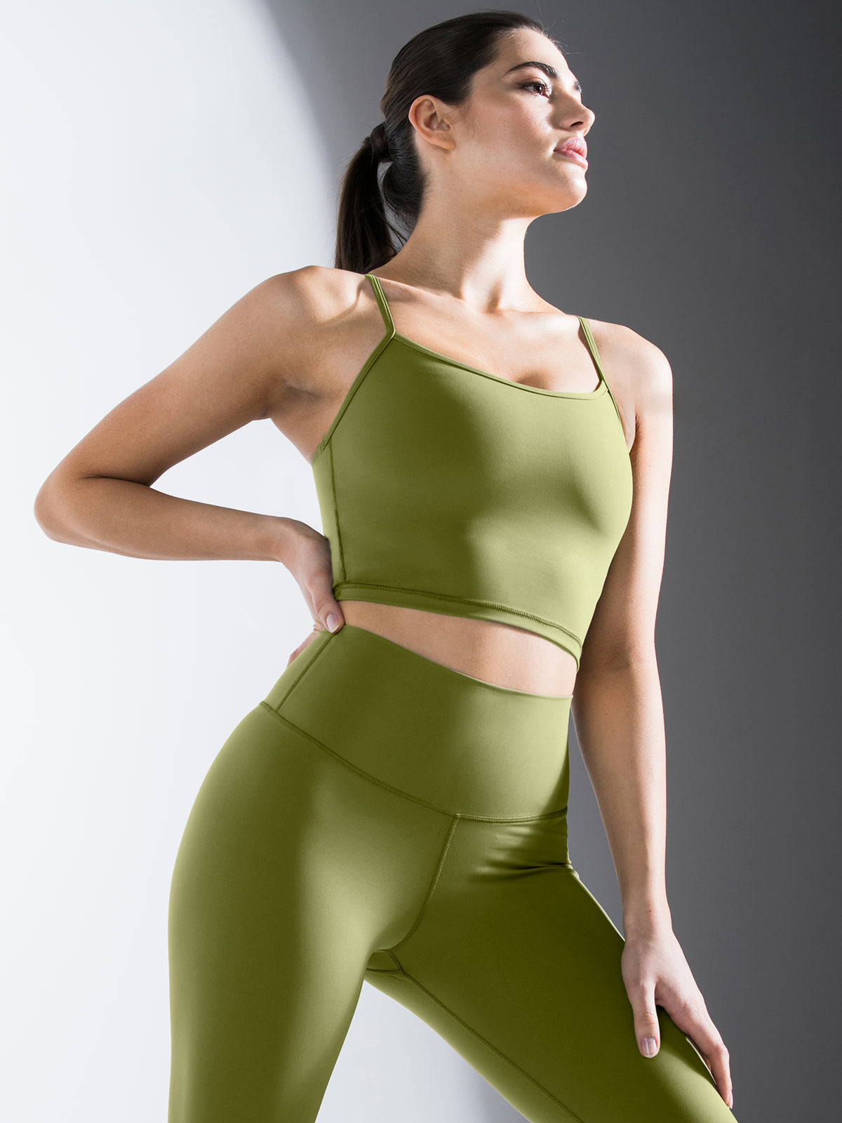 Y NUDE TANK, SAFFRON