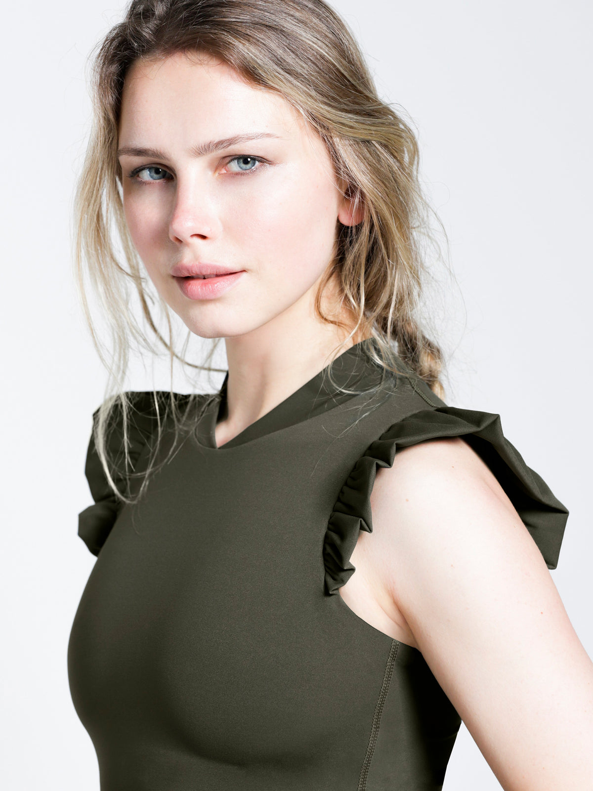 RUFFLED PURE TANK
