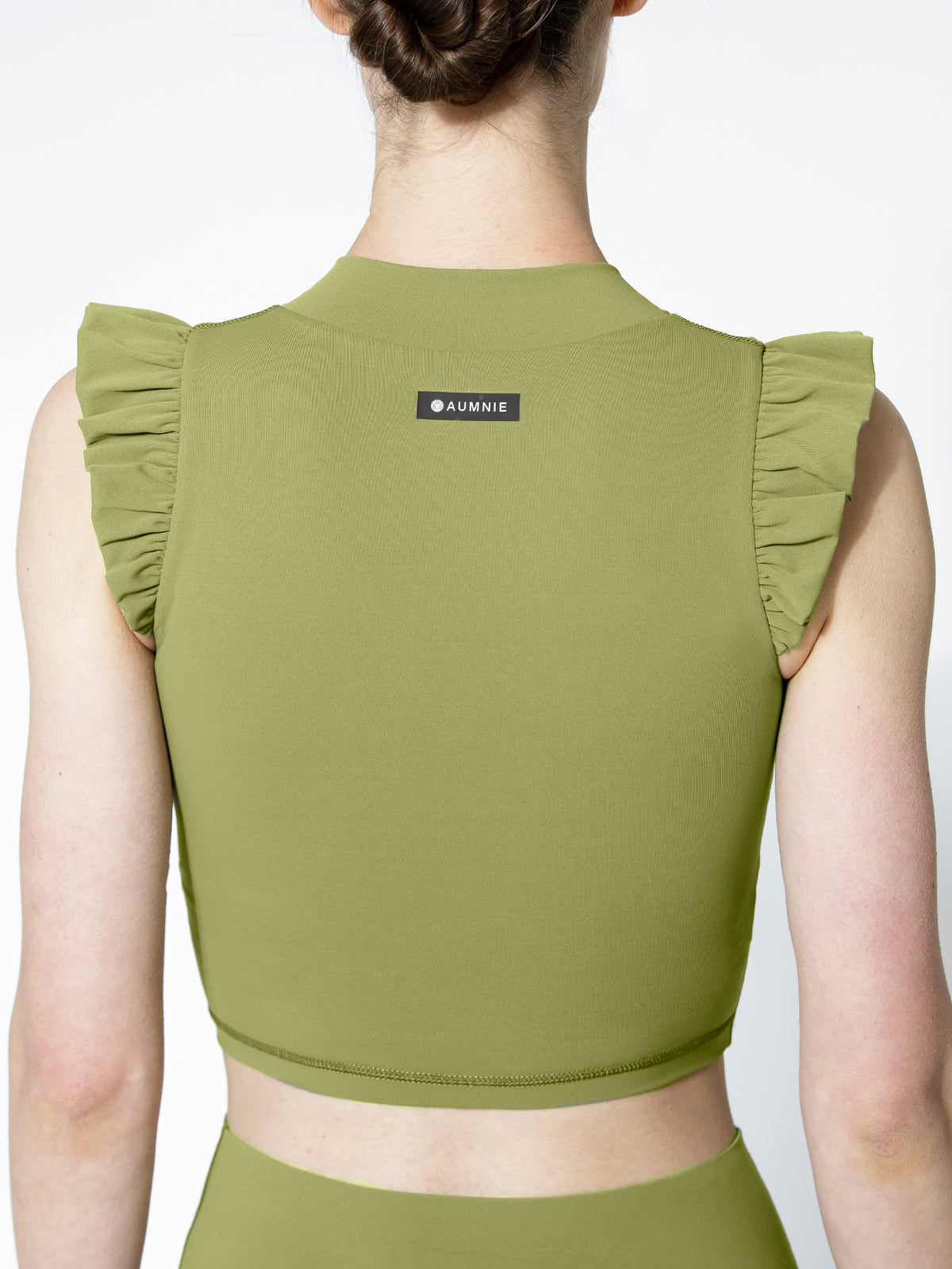 V-RUFFLED PURE TANK 2.0, SAFFRON