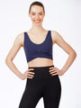 WRAPPED U-NECK NUDE TANK