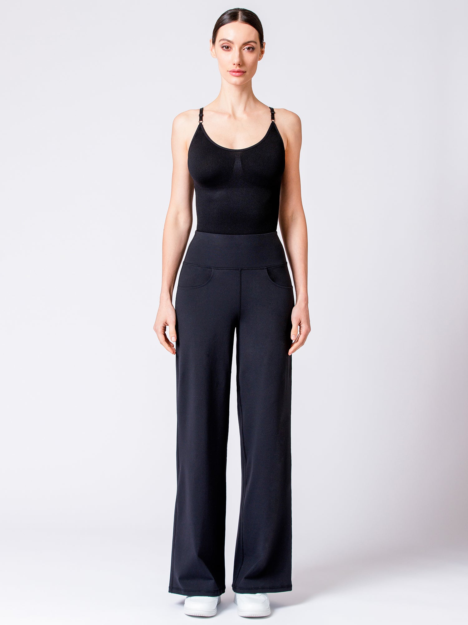 SCULPT &amp; SUPPORT MID THIGH SHAPEWEAR BODYSUIT