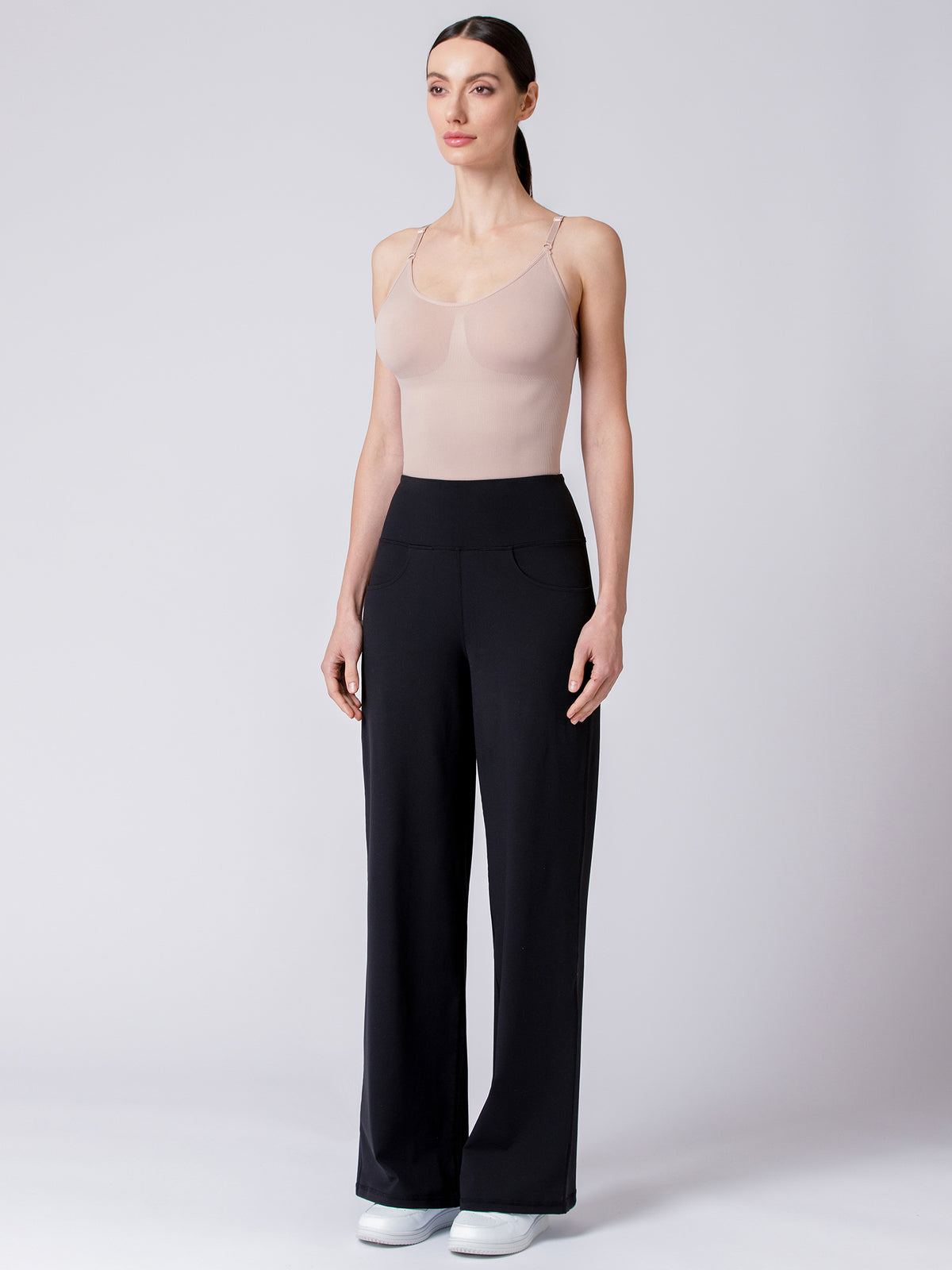 SCULPT &amp; SUPPORT MID THIGH SHAPEWEAR BODYSUIT