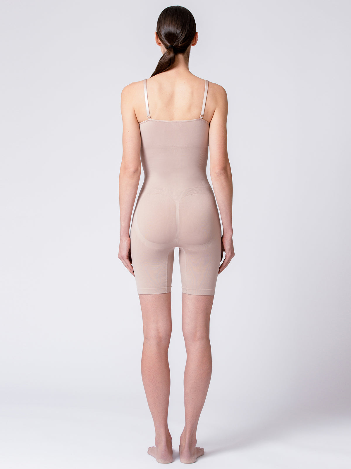 SCULPT &amp; SUPPORT MID THIGH SHAPEWEAR BODYSUIT