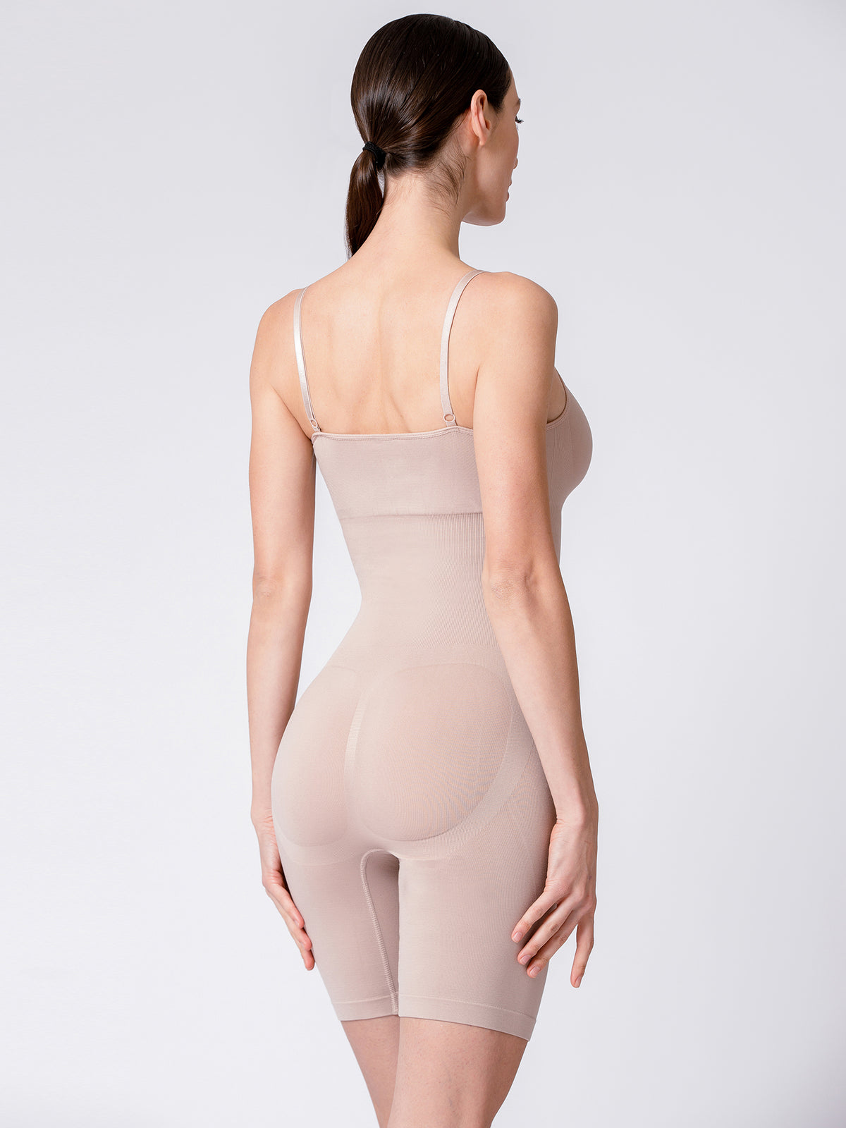 SCULPT &amp; SUPPORT MID THIGH SHAPEWEAR BODYSUIT