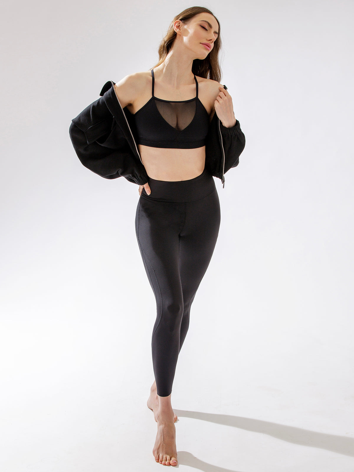 PASSION BRA, BLACK/BLACK MESH