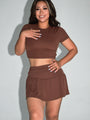 BALLET FLOW SKIRT WITH SHORTS