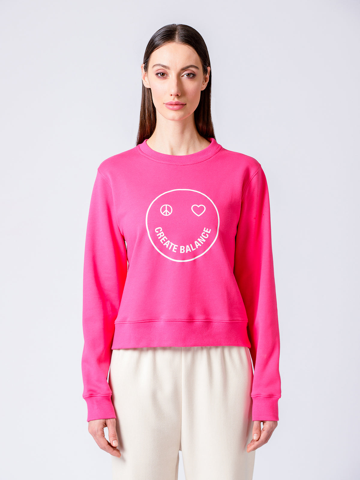 HAPPY GLOW SWEATSHIRT, DIVA