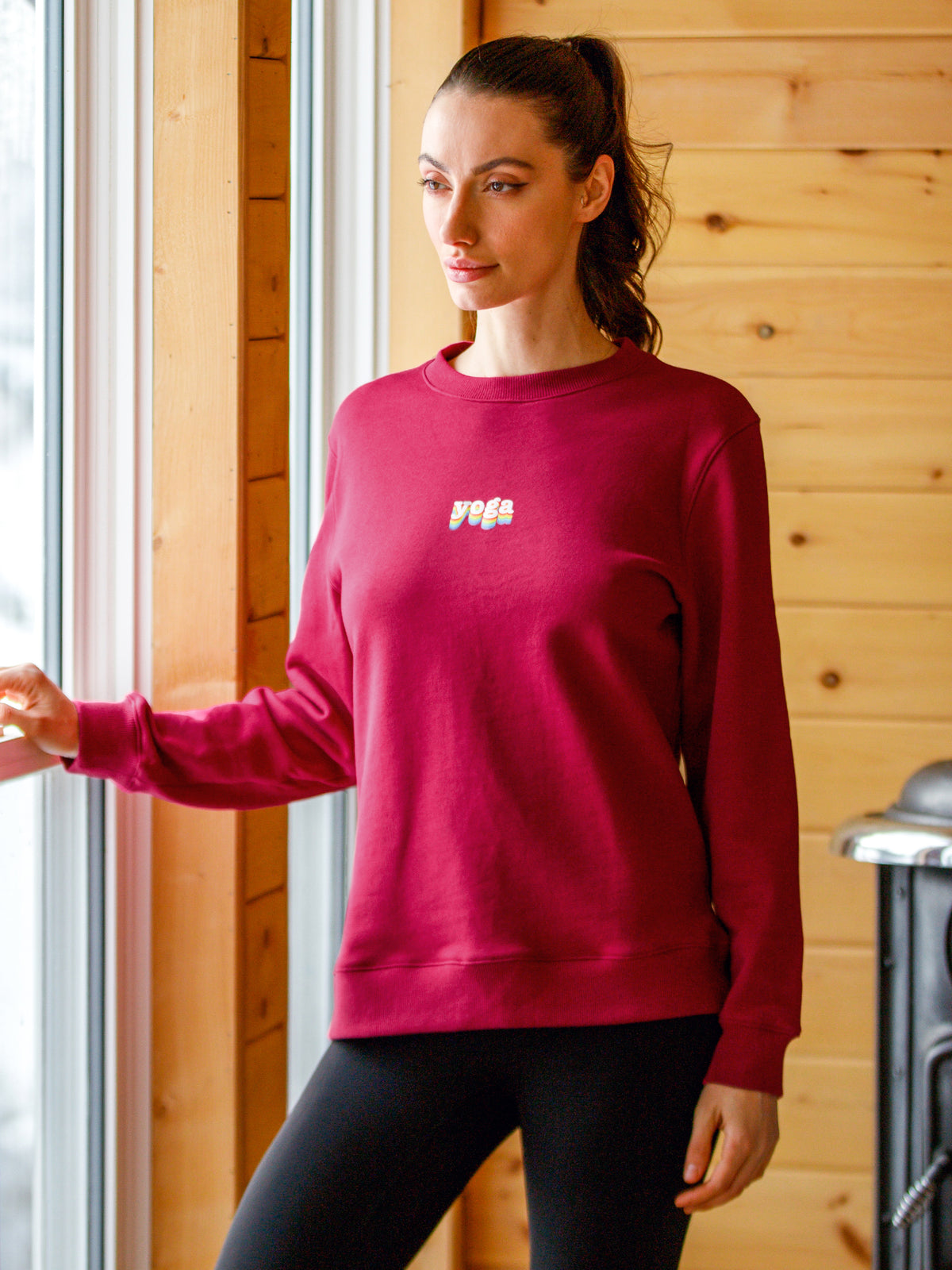 RAINBOW YOGA SWEATSHIRT, WILDBERRY