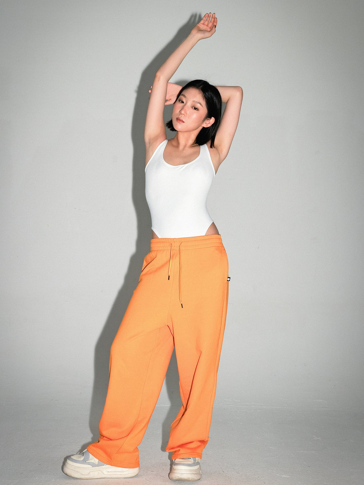 HIGH-CUT BASIC TANK BODYSUIT