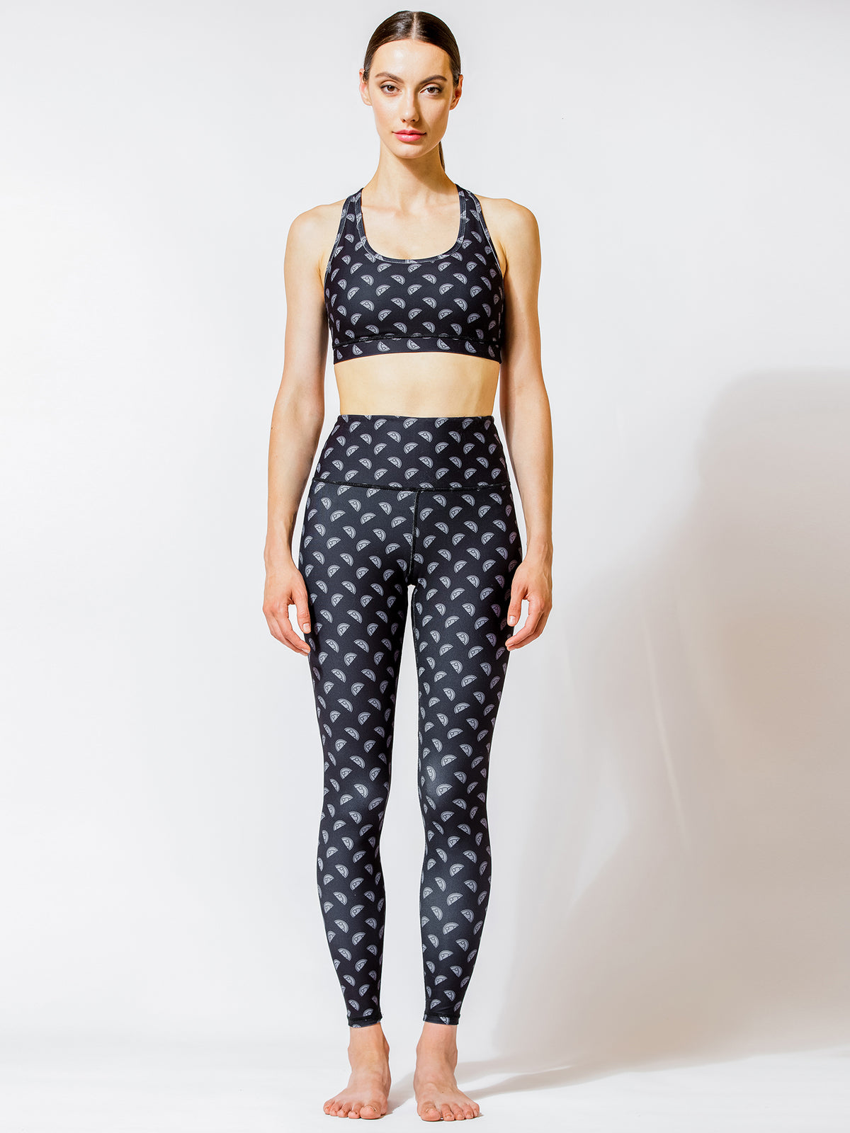 SEAMLESS IMAGE PANTS, BLACK GALILEO