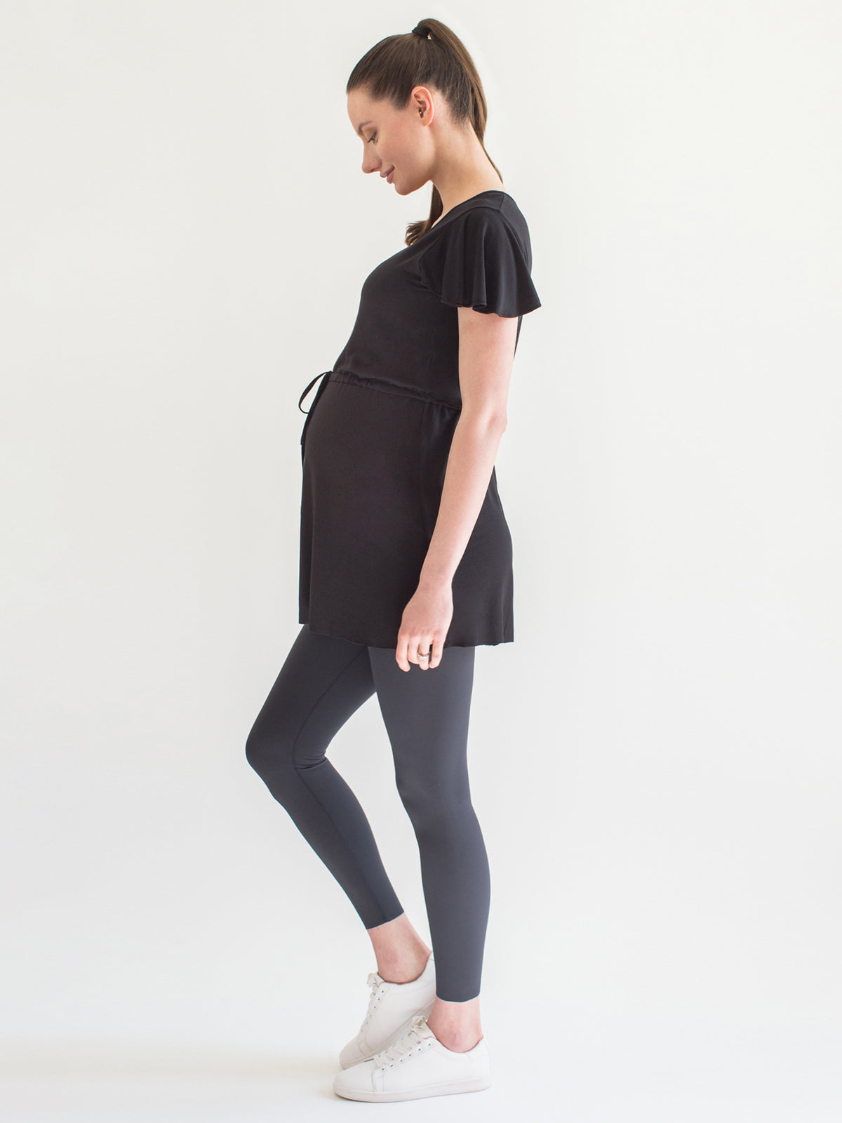 MATERNITY DRAWSTRING LILY TOP