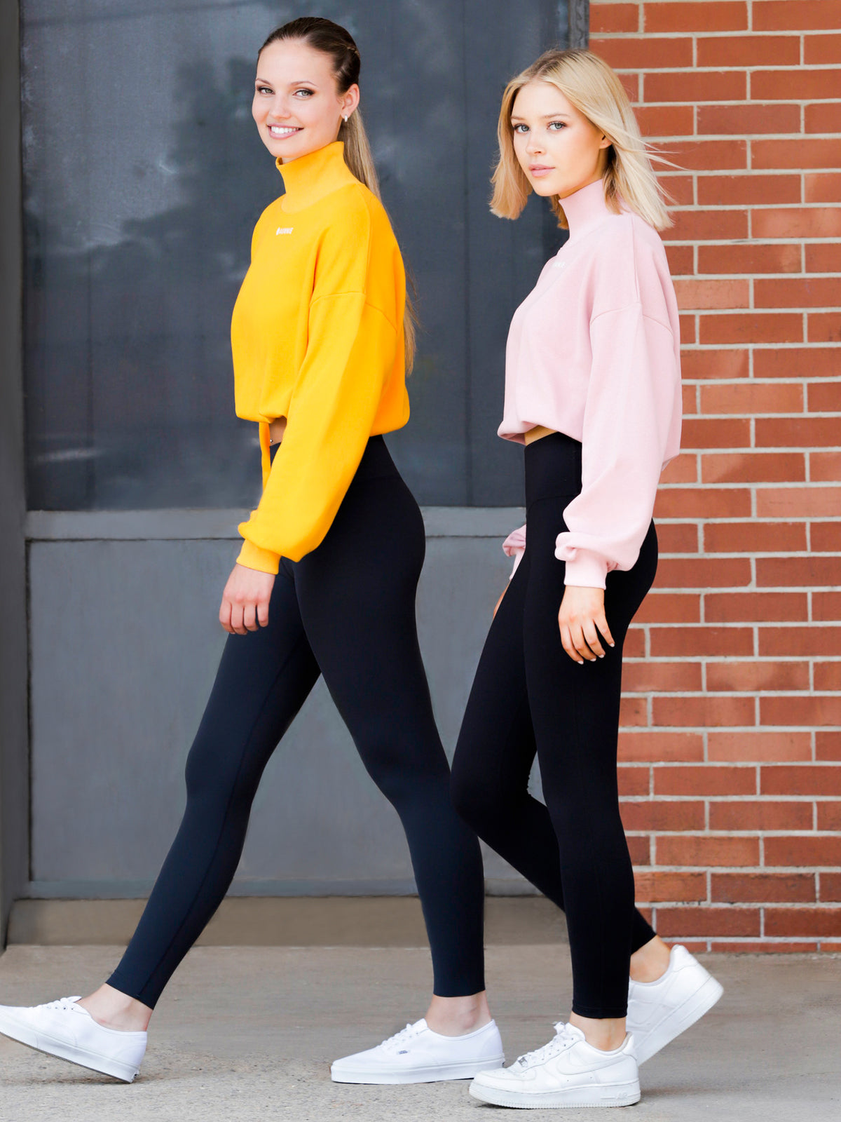 CT MOCK NECK SWEATSHIRT, PINK