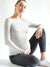 Light Heather Grey Stripe