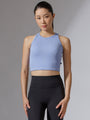 EVERYDAY RIBBED CROPPED SINGLET