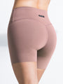 NUDE SHAPE 6" SHORTS, ASH MAUVE