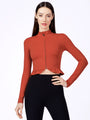 CROPPED RUFFLES JACKET