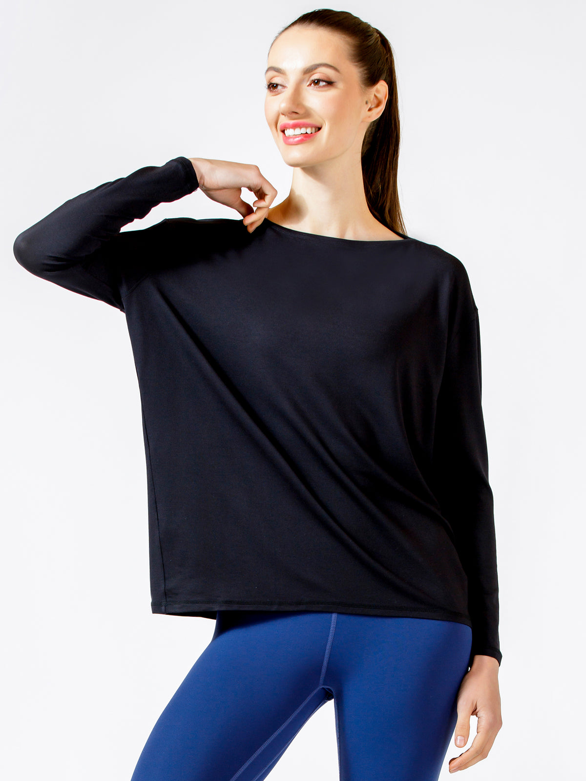 LOOSE &amp; RELAXED TEE, BLACK
