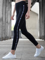 LOGO PANTS, BLACK