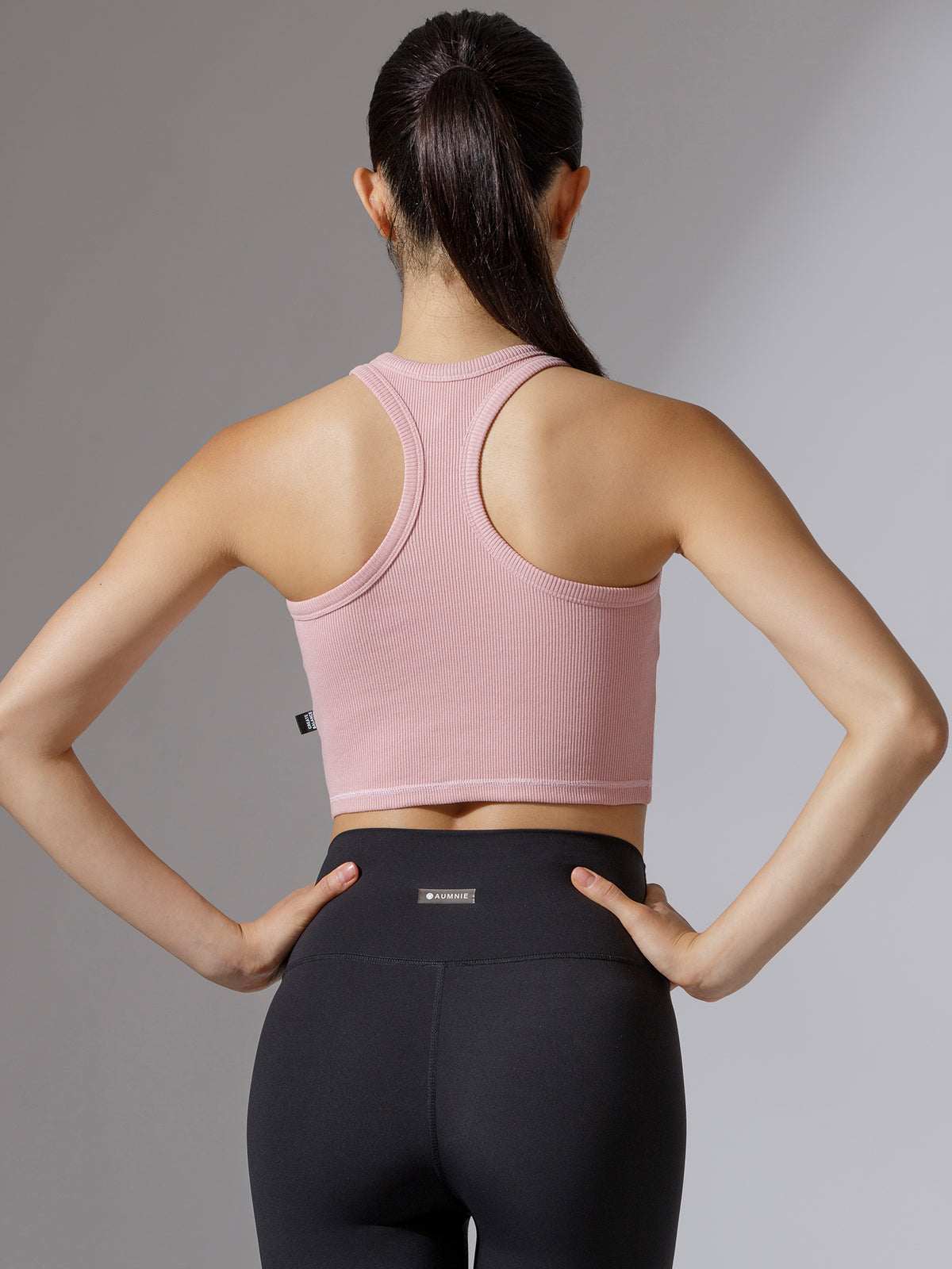 EVERYDAY RIBBED CROPPED SINGLET