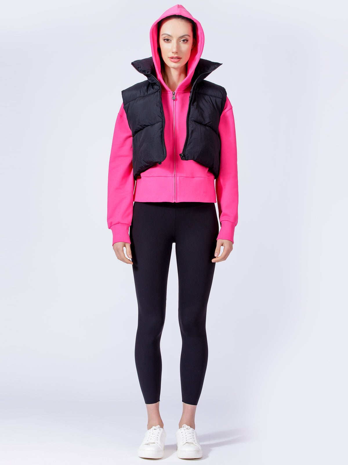 CROPPED PUFFER VEST