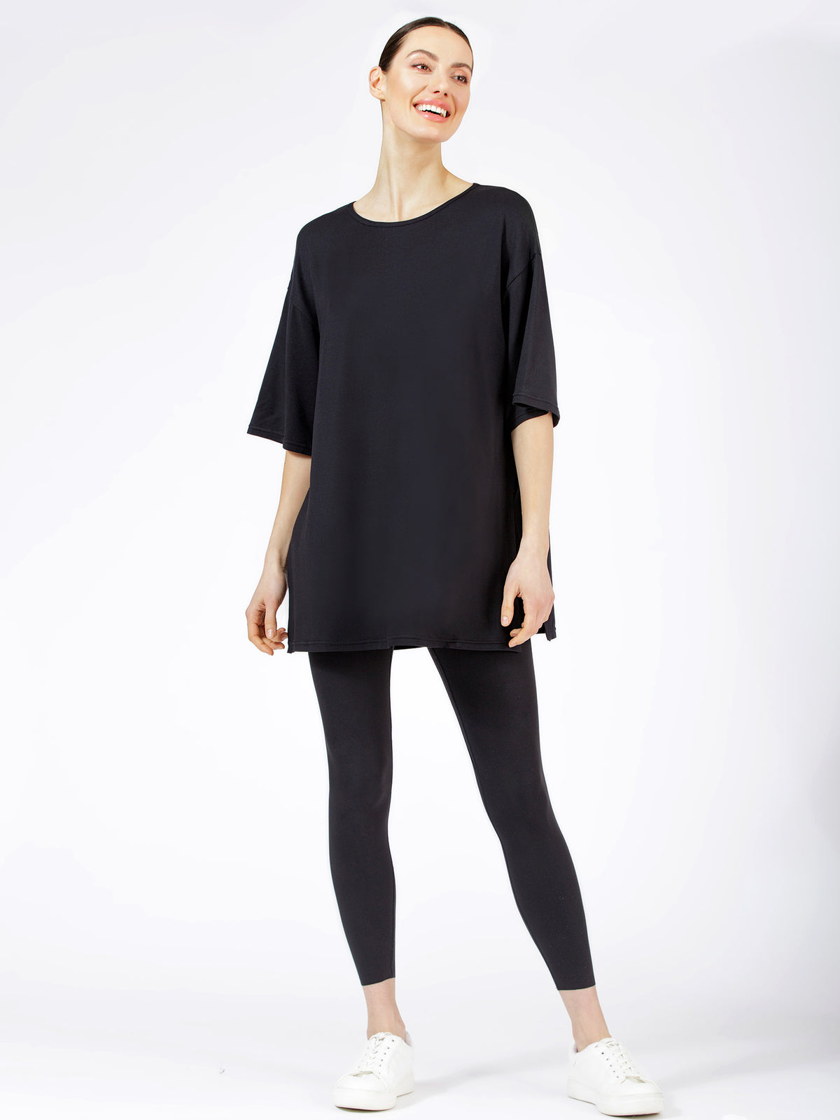 HIGH SPLIT OVERSIZE TEE