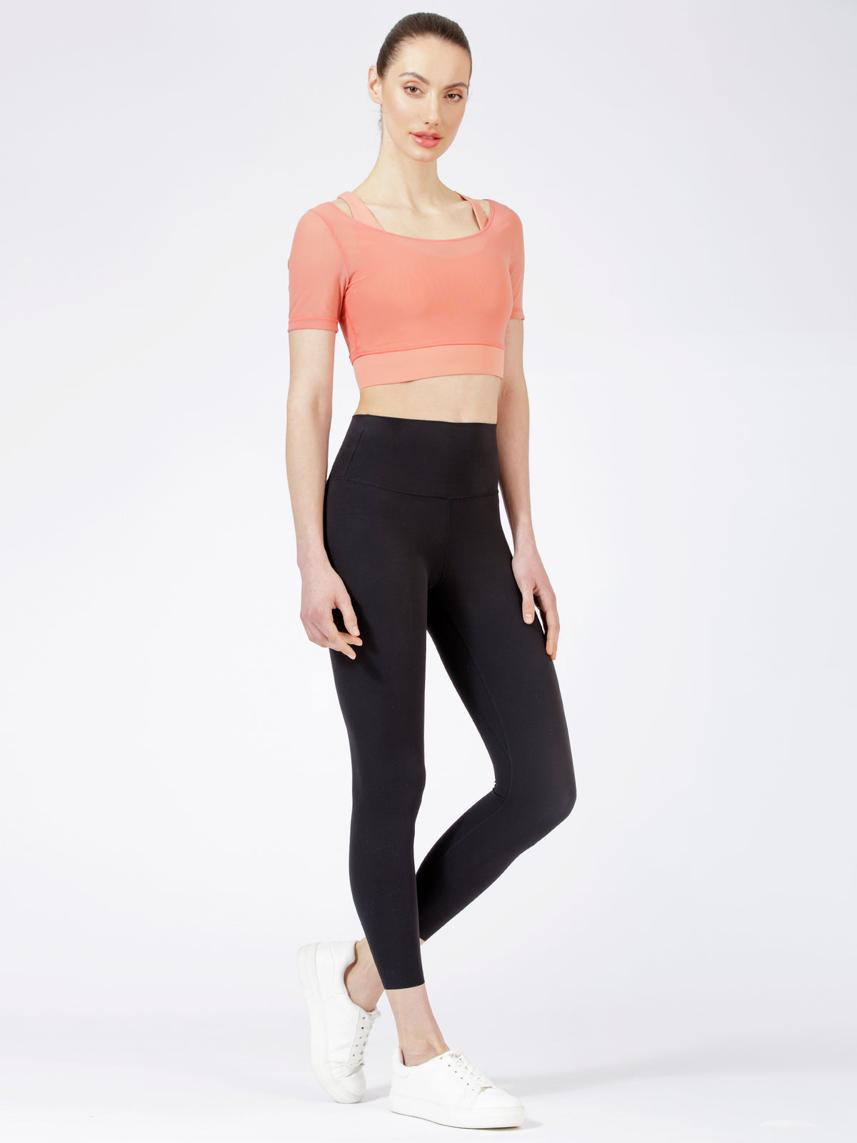 UNITY MESH CROPPED TOP, CALIFORNIA/CALIFORNIA MESH