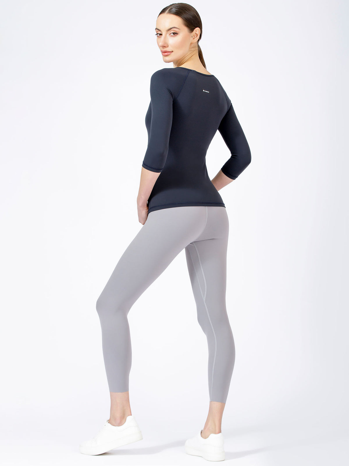 NUDE RAGLAN, MIDNIGHT GREY