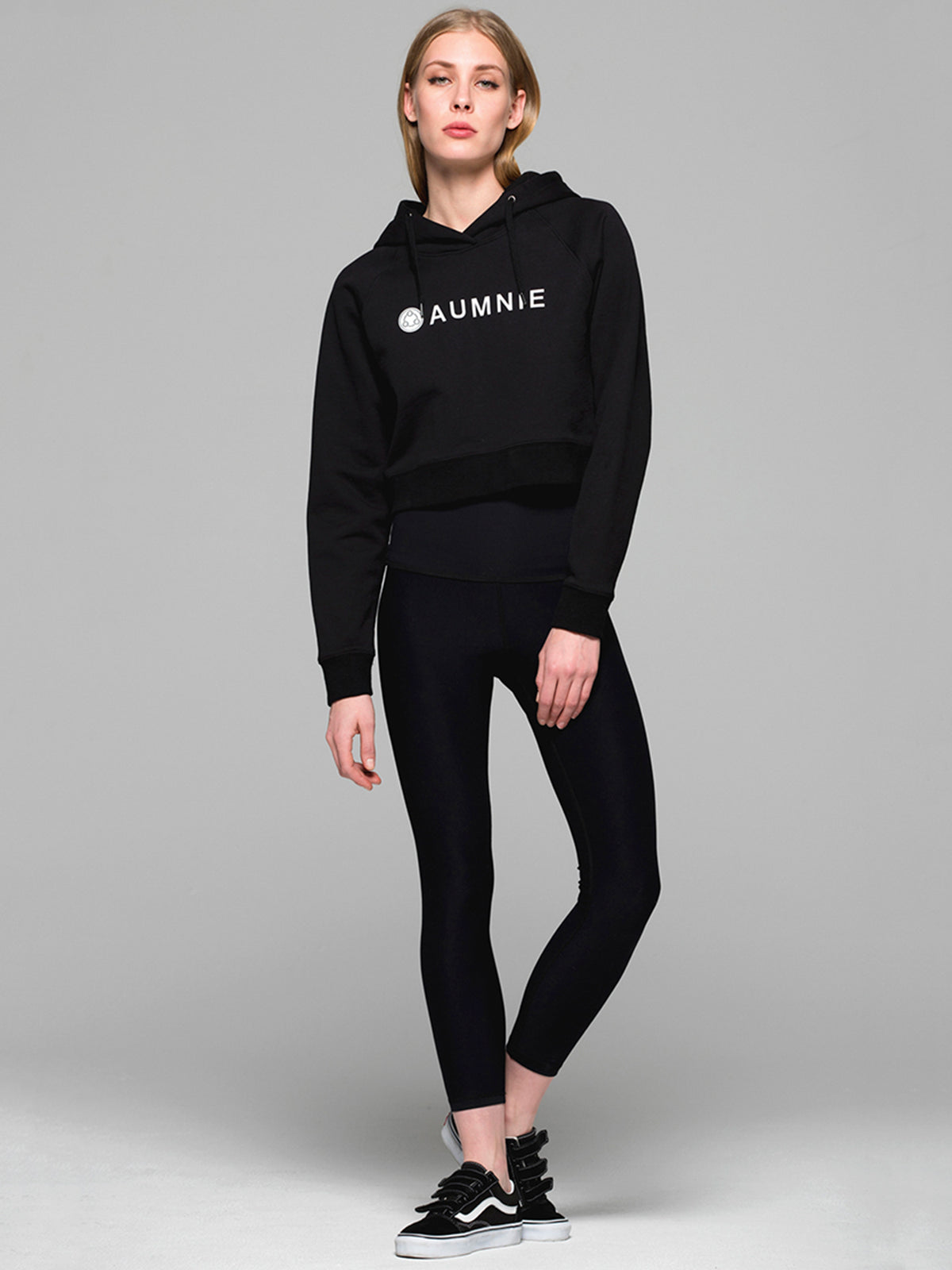 CLASSIC LOGO HOODIE, BLACK