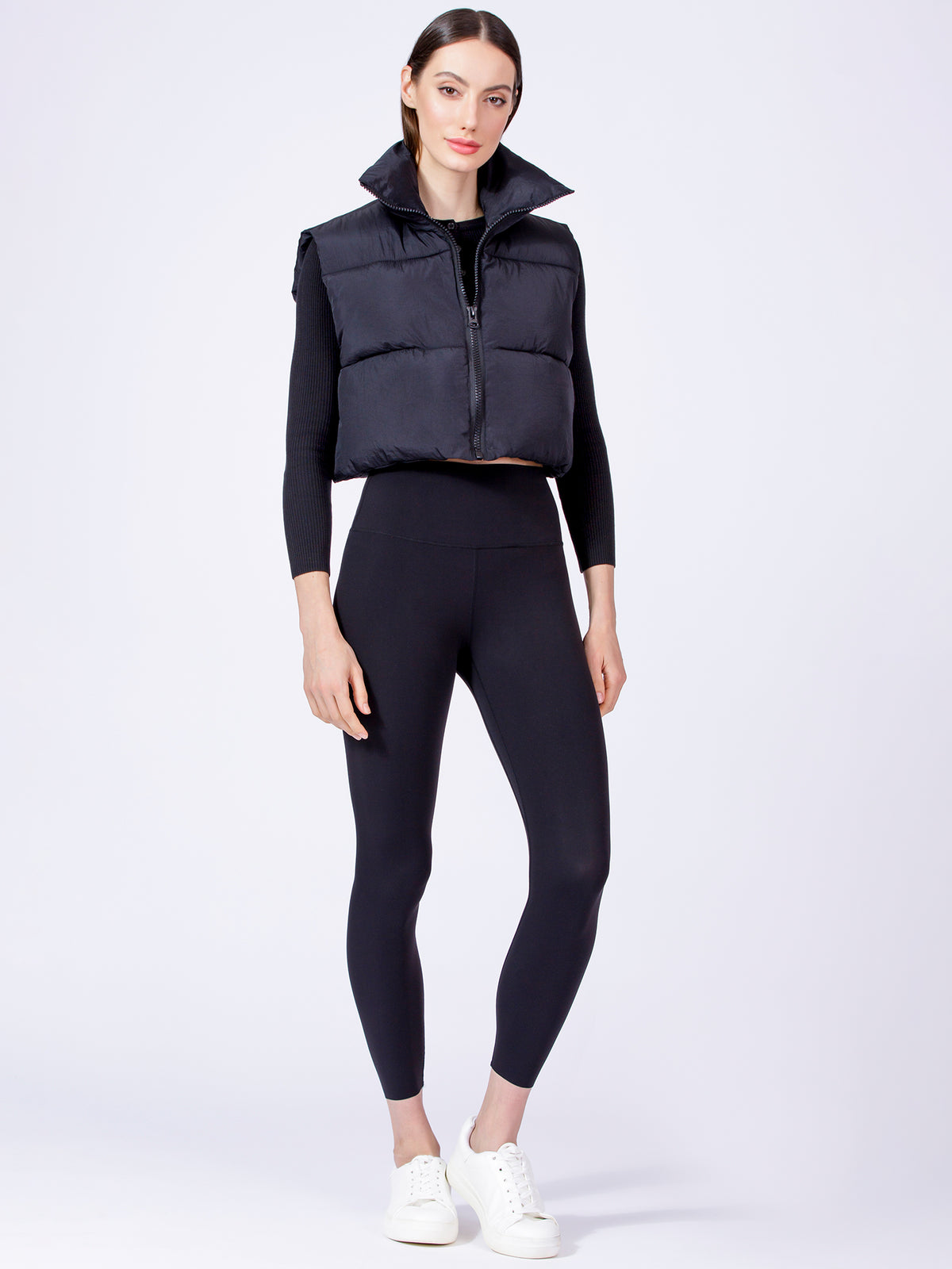 CROPPED PUFFER VEST