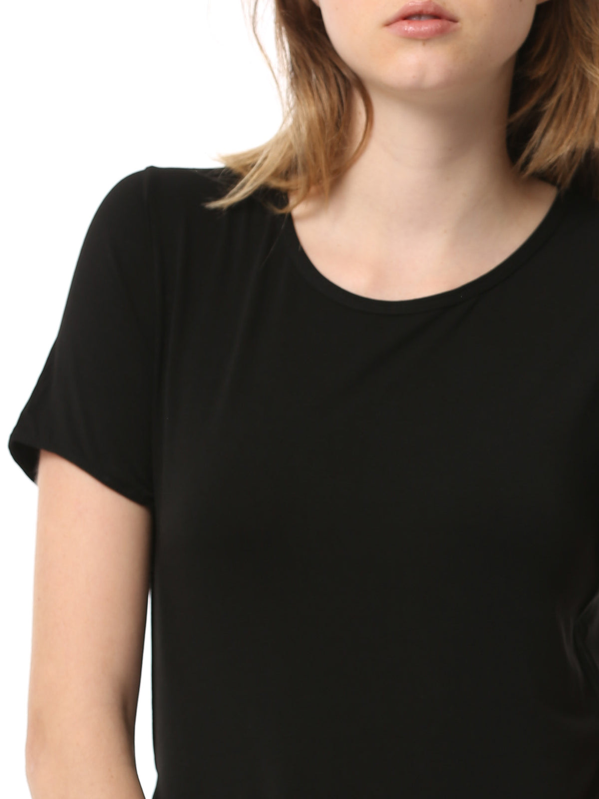 HI LO SPLIT SIDE TEE