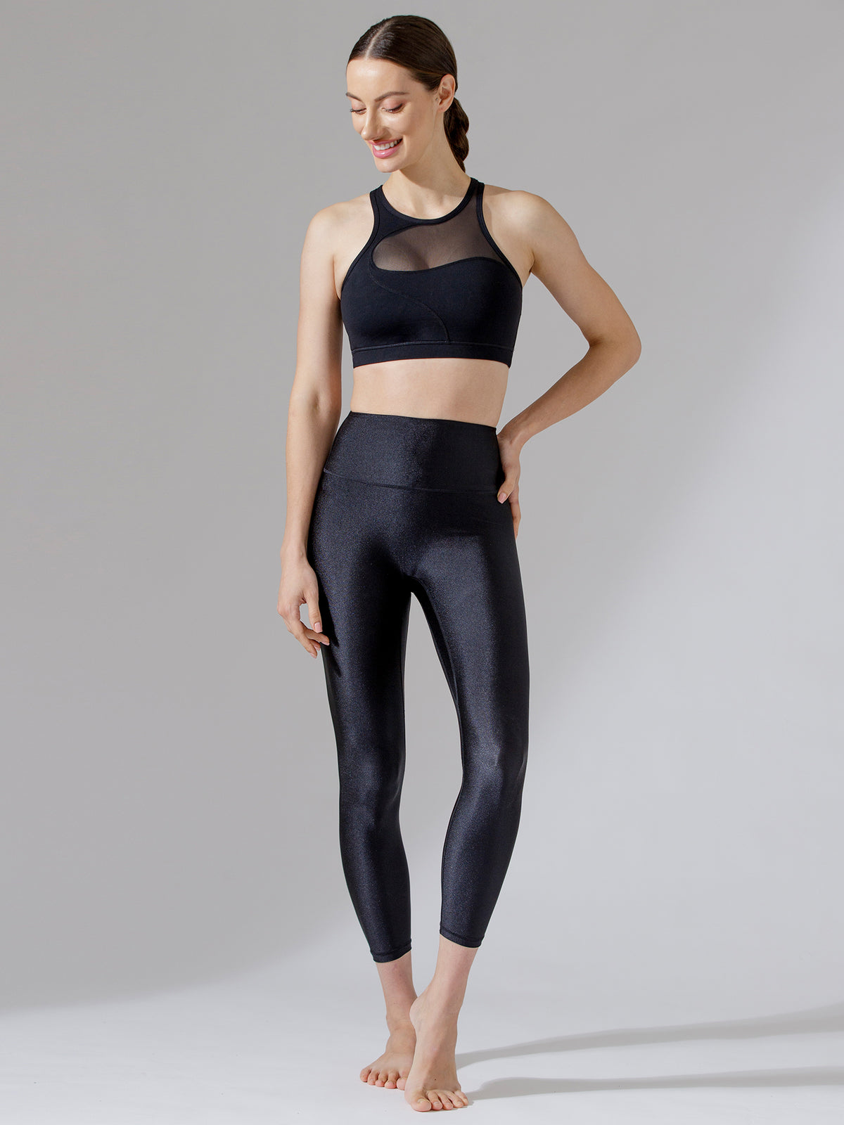 WAVE MESH BRA