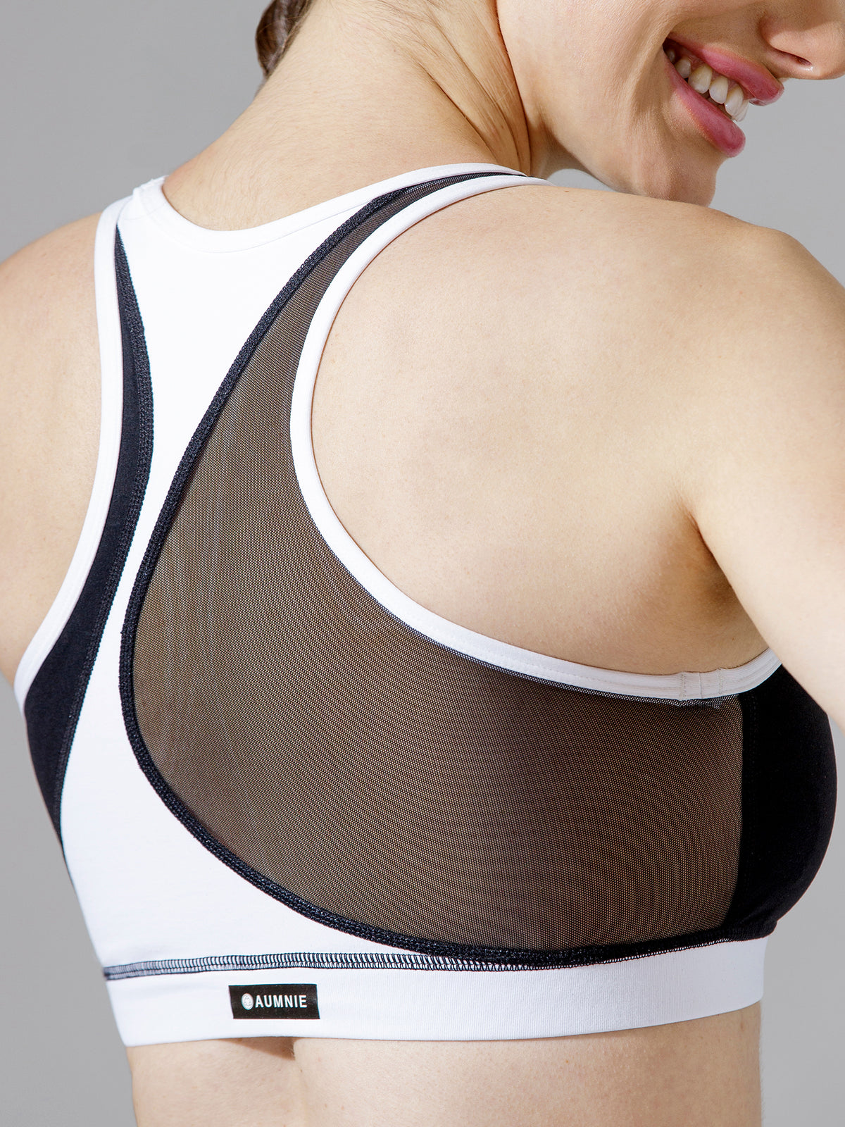 WAVE MESH BRA