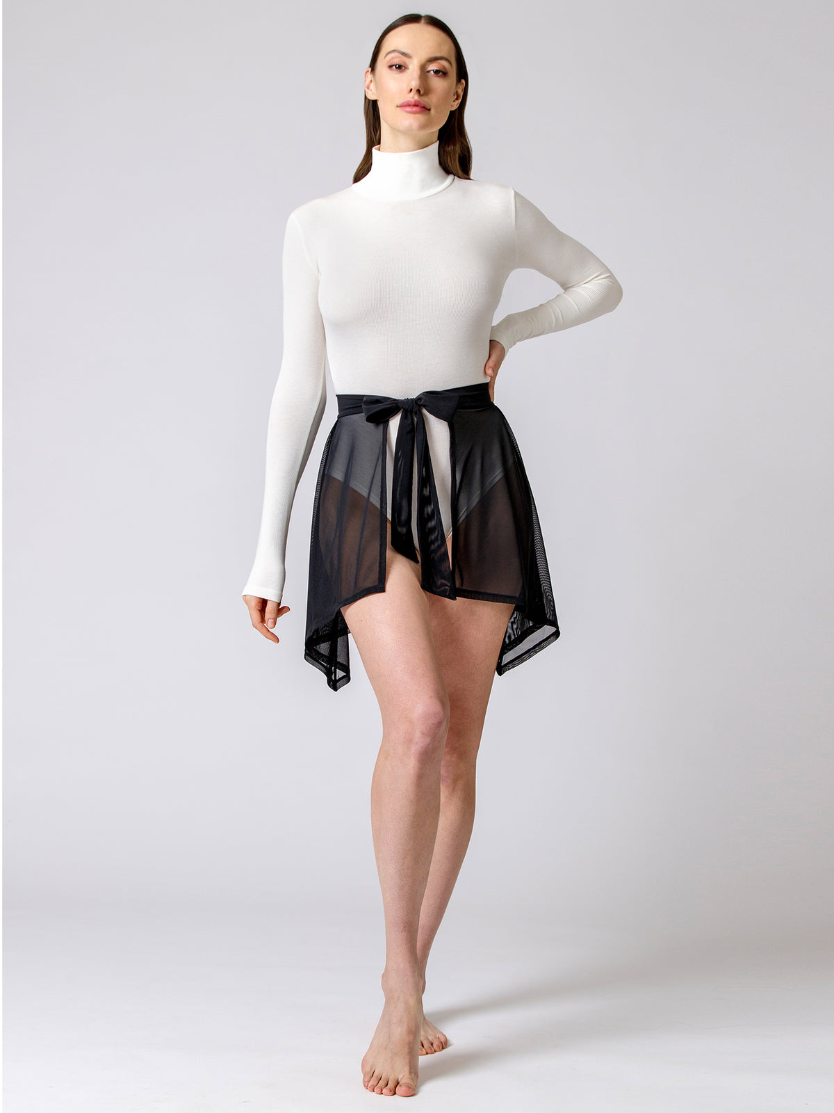 REMIX MESH SKIRT