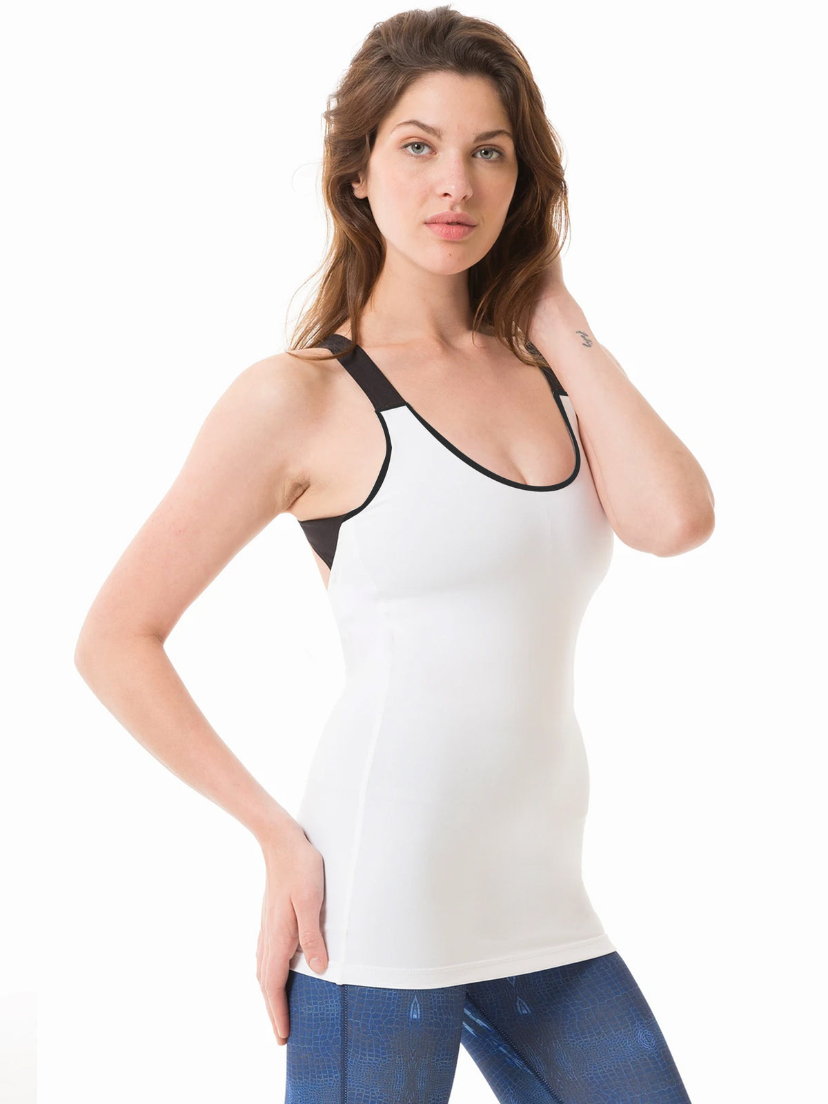 PROJECTION TANK 2.0, WHITE/BLACK