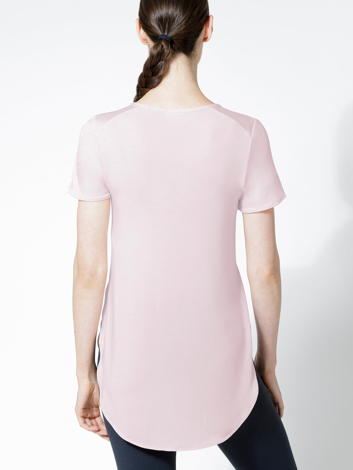 HI LO SPLIT SIDE TEE