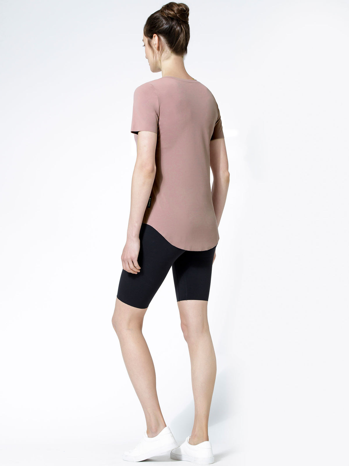 RELAXED NUDE TEE, ASH MAUVE